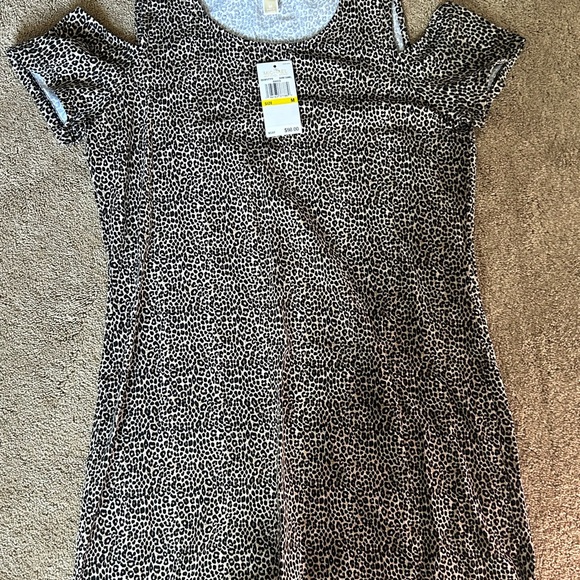 Stylish Leopard Print Dress - Picture 1 of 2